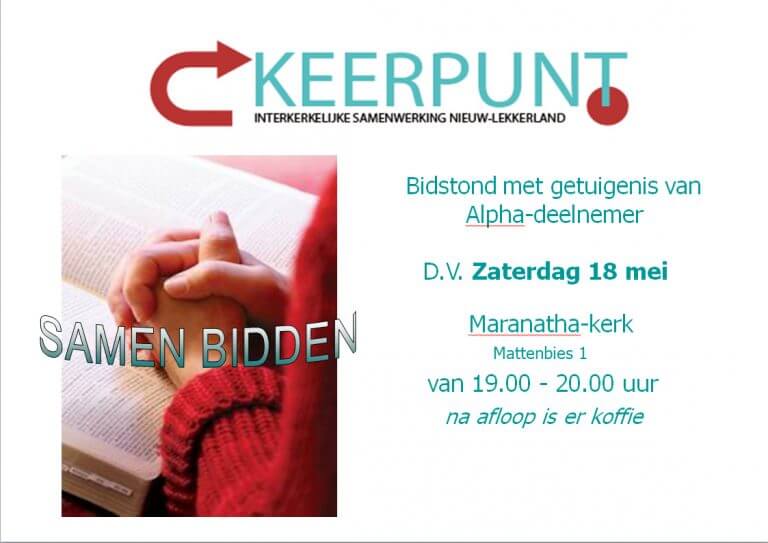 Bidstond Keerpunt 18 mei 2019